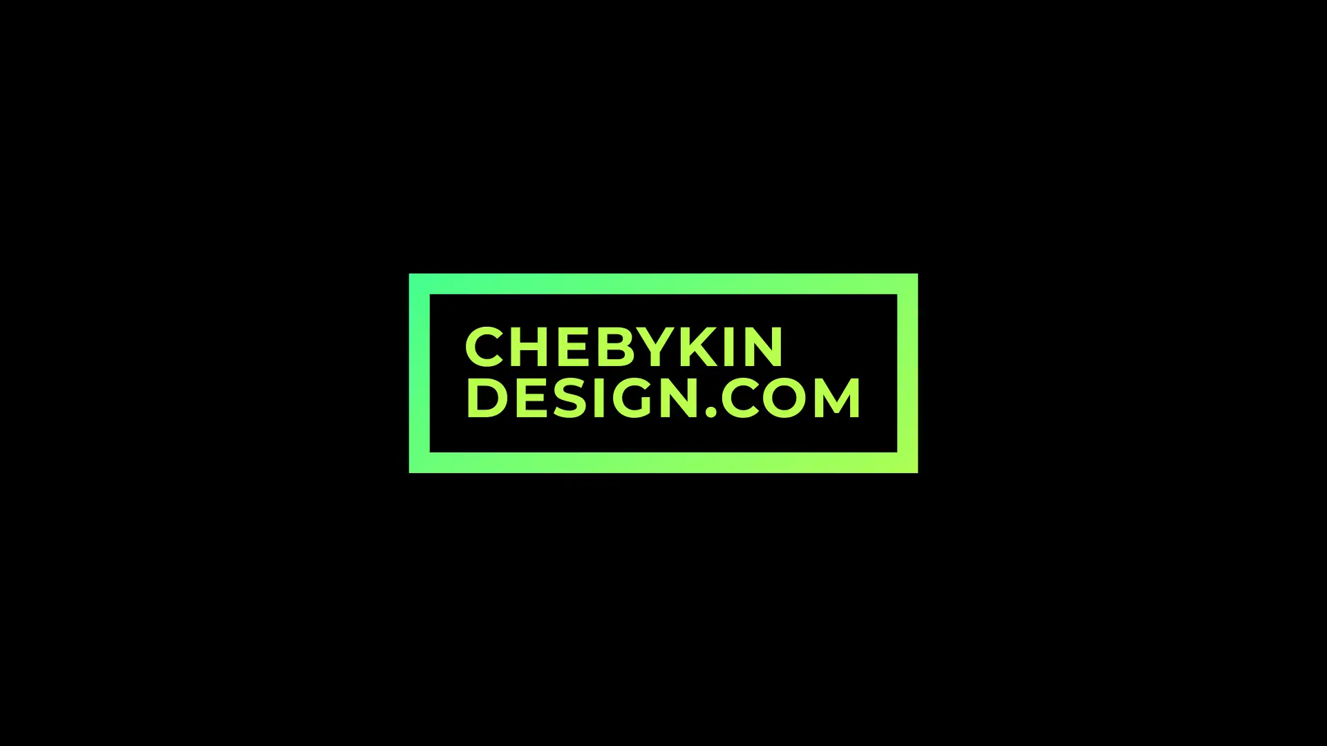 Alexey Chebykin Showreel